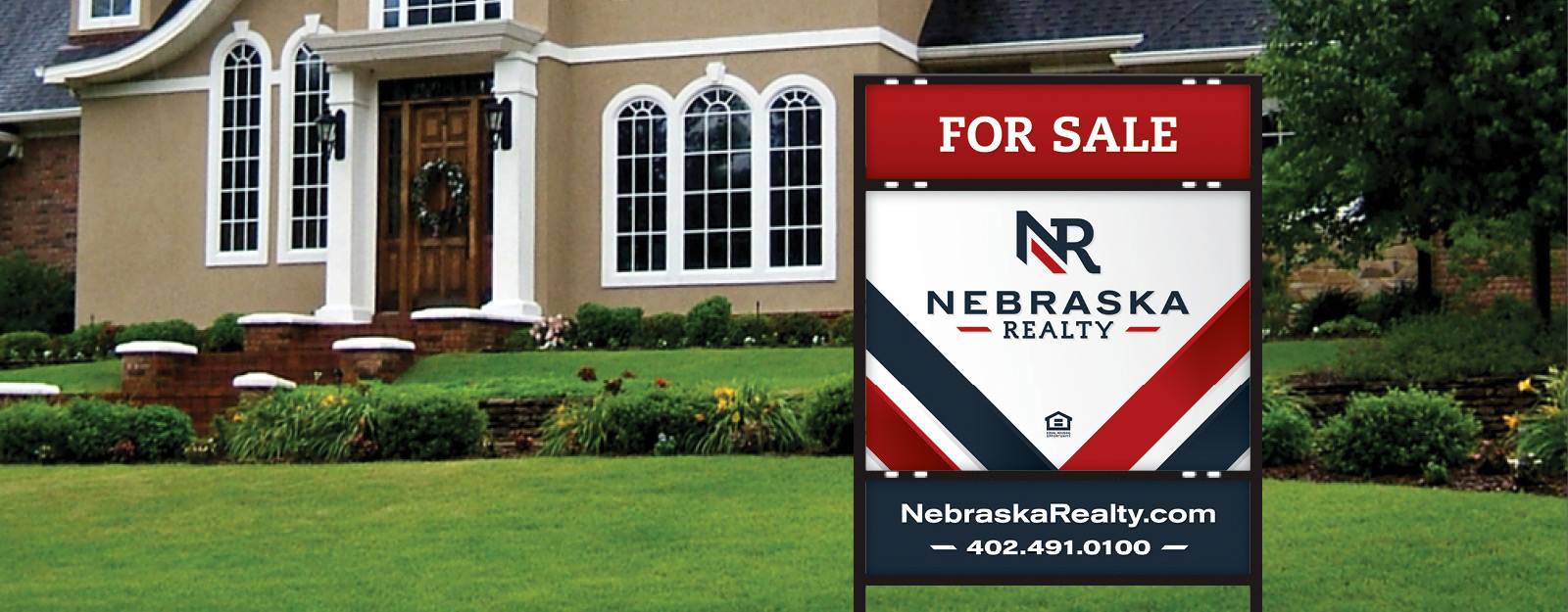 Nebraska Realty Brand Development Corporate Three Design 4023983333