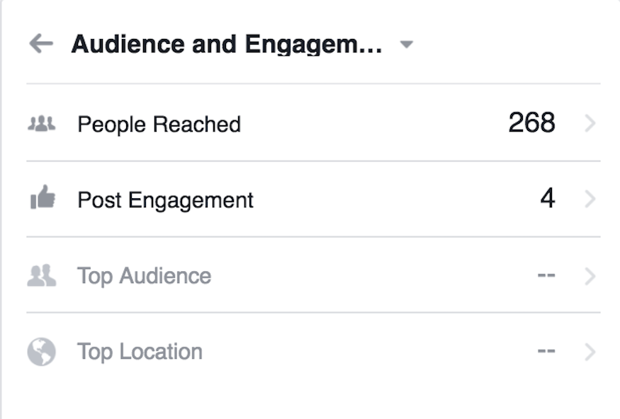facebook video engagement metrics