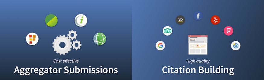 local seo citation building aggregator submissions with Brightlocal