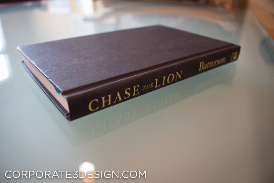 chase the lion hardcover book